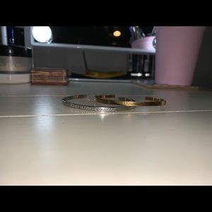 “I AM” Gold and Silver Bangles